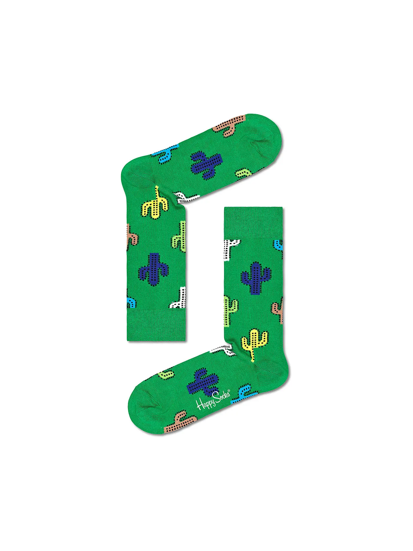 HAPPY SOCKS | Damen Socken CACTUS 36-40 green | 
